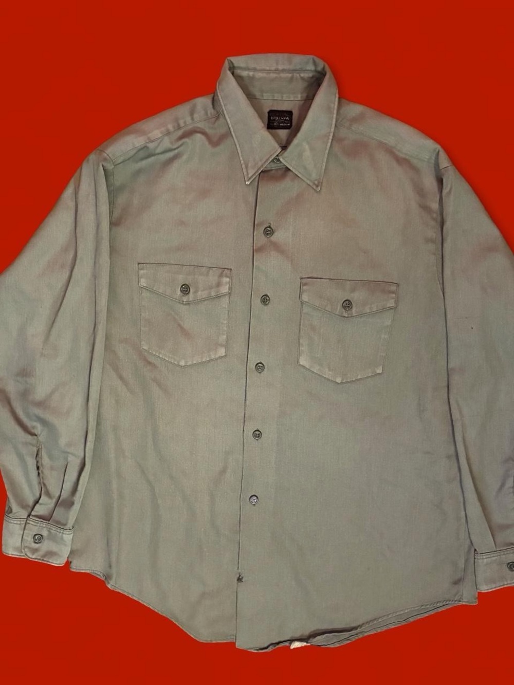 Vintage 1960s/70s Gray Lee Prest Chetopa Twill